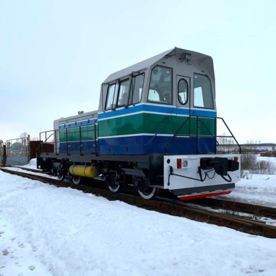 Обкатка нового маневрового тепловоза ТГМ40-01
